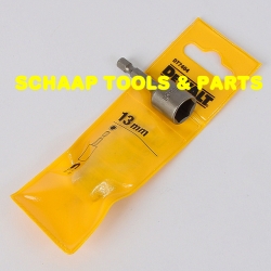 Dopsleutel zeskant magnetisch 13 mm | DT7404